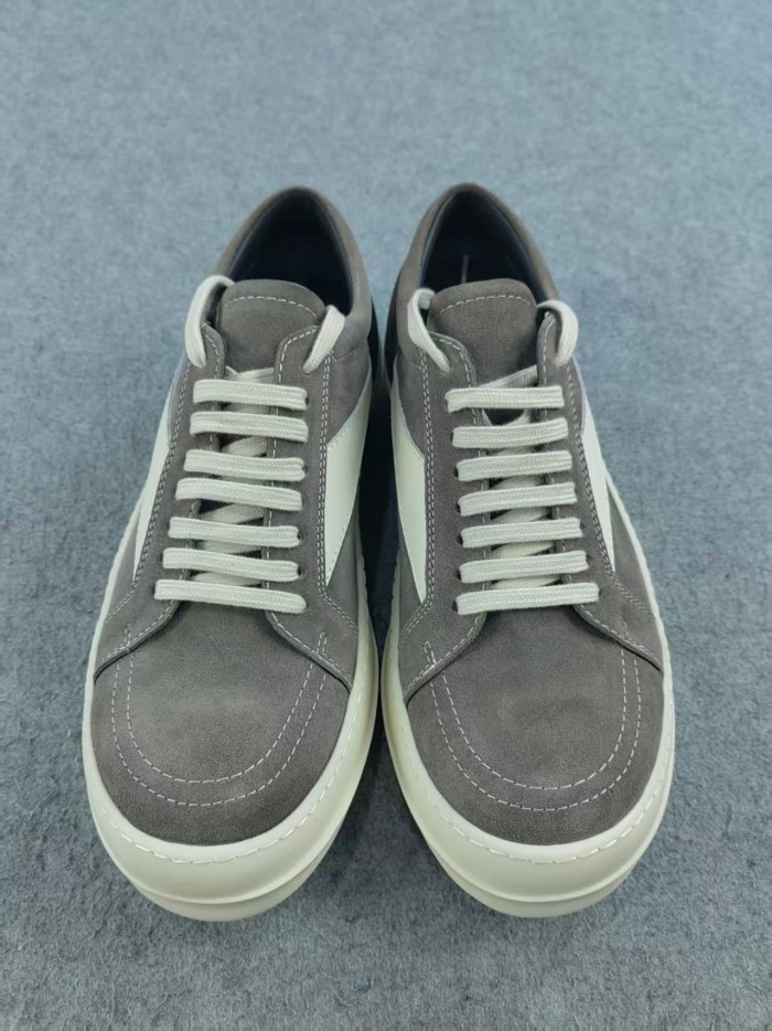 [plus-size shoes] 1:1 quality version Brown Suede Upper Cream Diagonal Side Panel Chunky Sole Low Top Sneaker 29520177