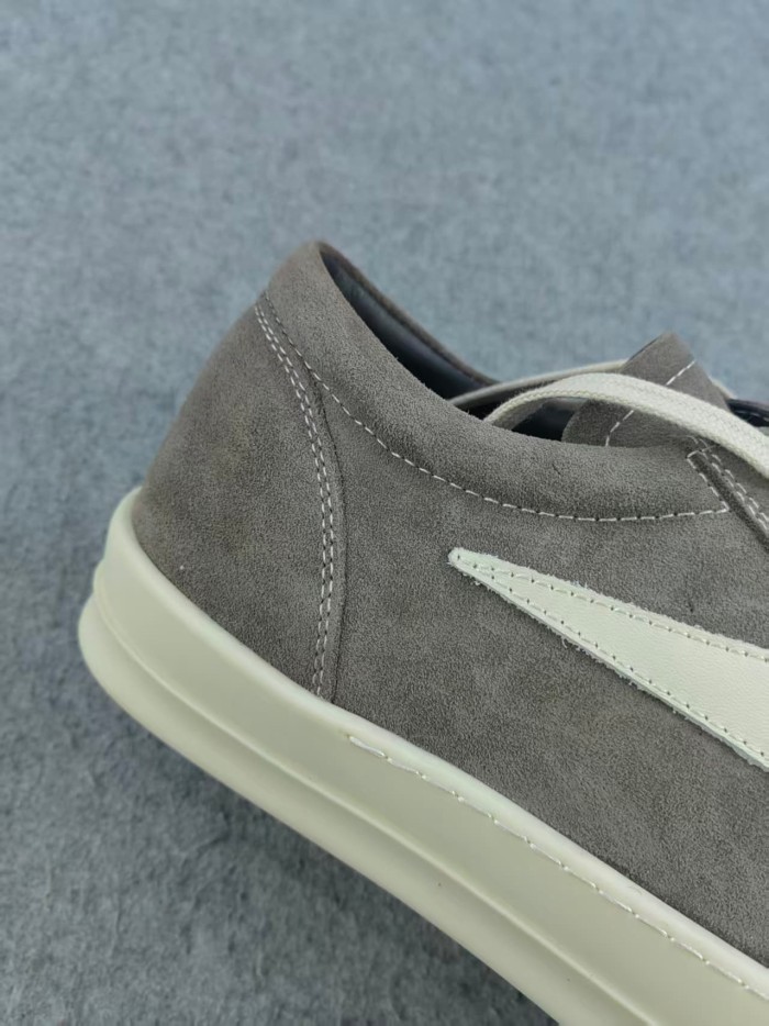 [plus-size shoes] 1:1 quality version Brown Suede Upper Cream Diagonal Side Panel Chunky Sole Low Top Sneaker 29520177