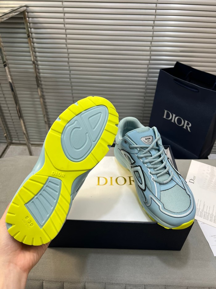 1:1 quality version B30 Leather and mesh fabric patchwork reflective sneakers 35 colors 27736899