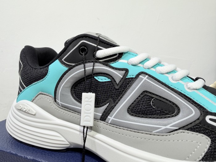 1:1 quality version B30 Leather and mesh fabric patchwork reflective sneakers 35 colors 27736899