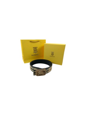 Golden Horse Buckle Embossed Belt【Width 3.5cm】 28680597