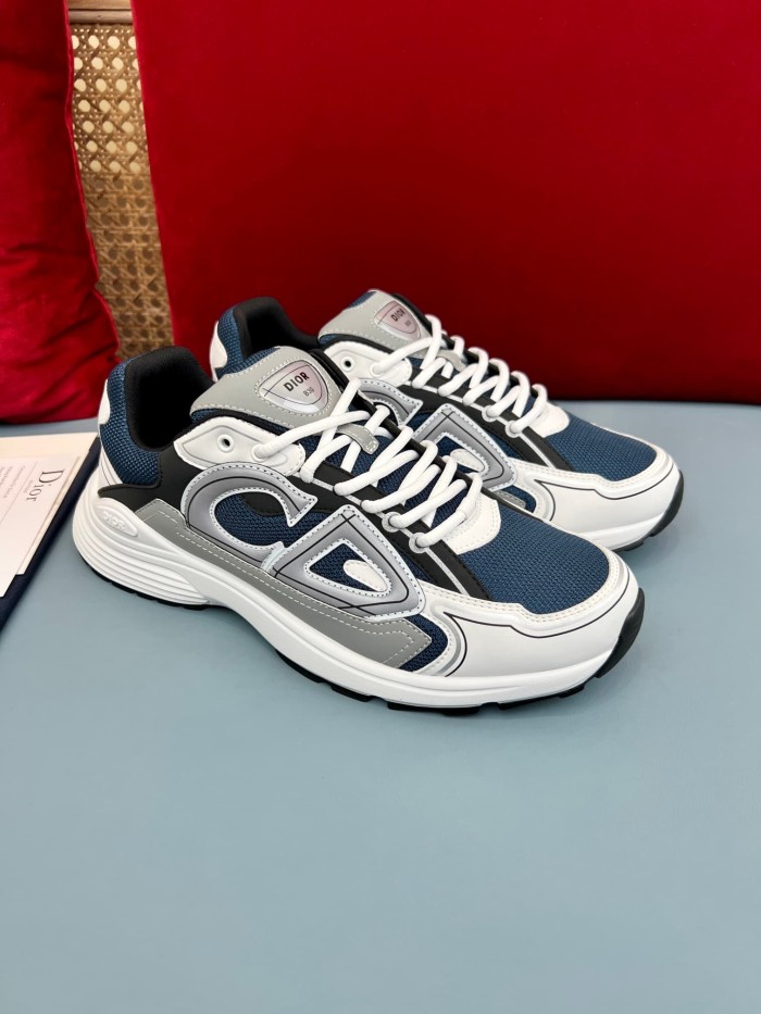 1:1 quality version B30 Leather and mesh fabric patchwork reflective sneakers 35 colors 27736899