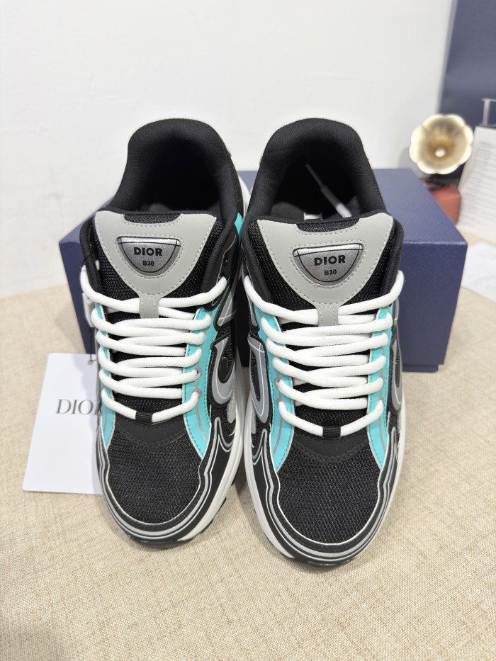 1:1 quality version B30 Leather and mesh fabric patchwork reflective sneakers 35 colors 27736899