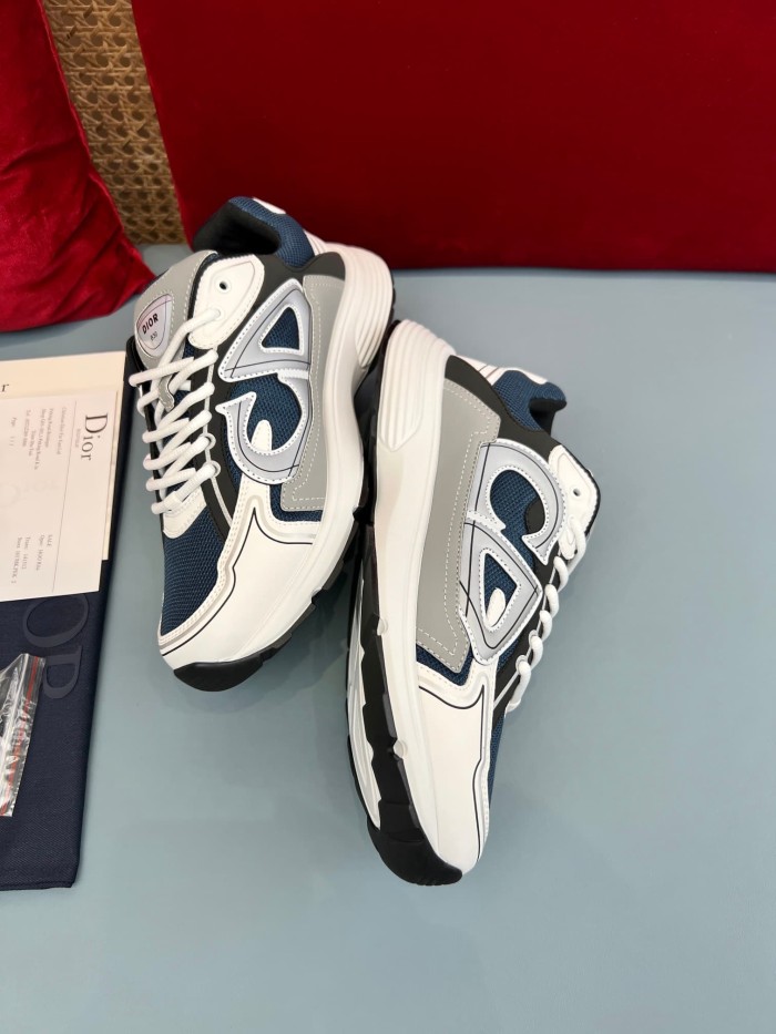 1:1 quality version B30 Leather and mesh fabric patchwork reflective sneakers 35 colors 27736899