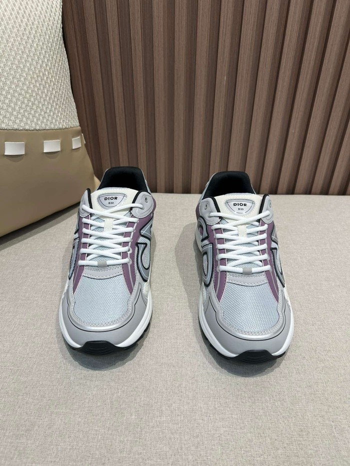 1:1 quality version B30 Leather and mesh fabric patchwork reflective sneakers 35 colors 27736899