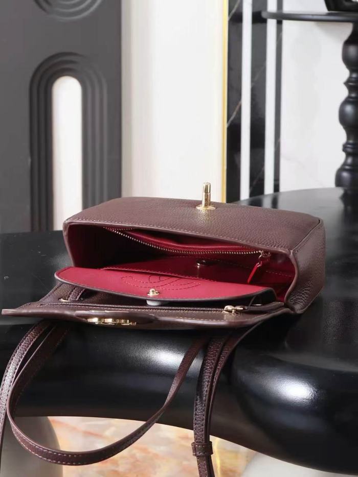 Caviar Leather CC Turnlock Flap Red Interior Crossbody Messenger Bag 2 colors 29554207