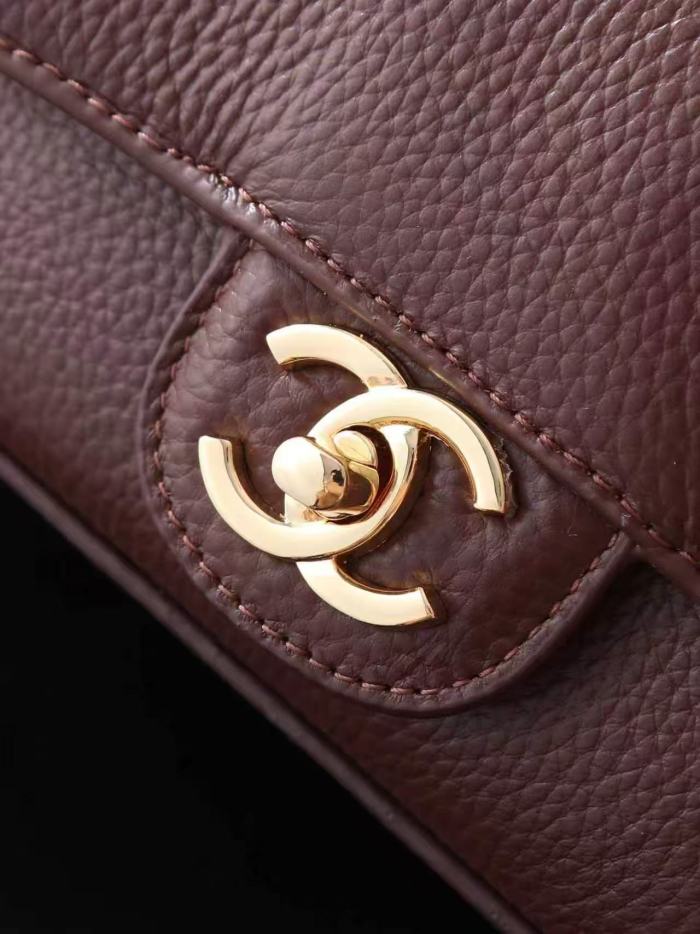Caviar Leather CC Turnlock Flap Red Interior Crossbody Messenger Bag 2 colors 29554207