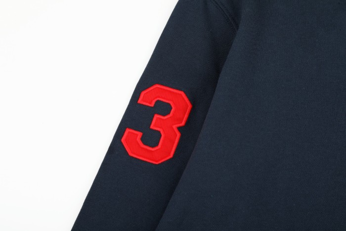 Classic Big Pony Embroidery Basic Couple Polo Collar Long Sleeve T-shirt 8 colors 29557276