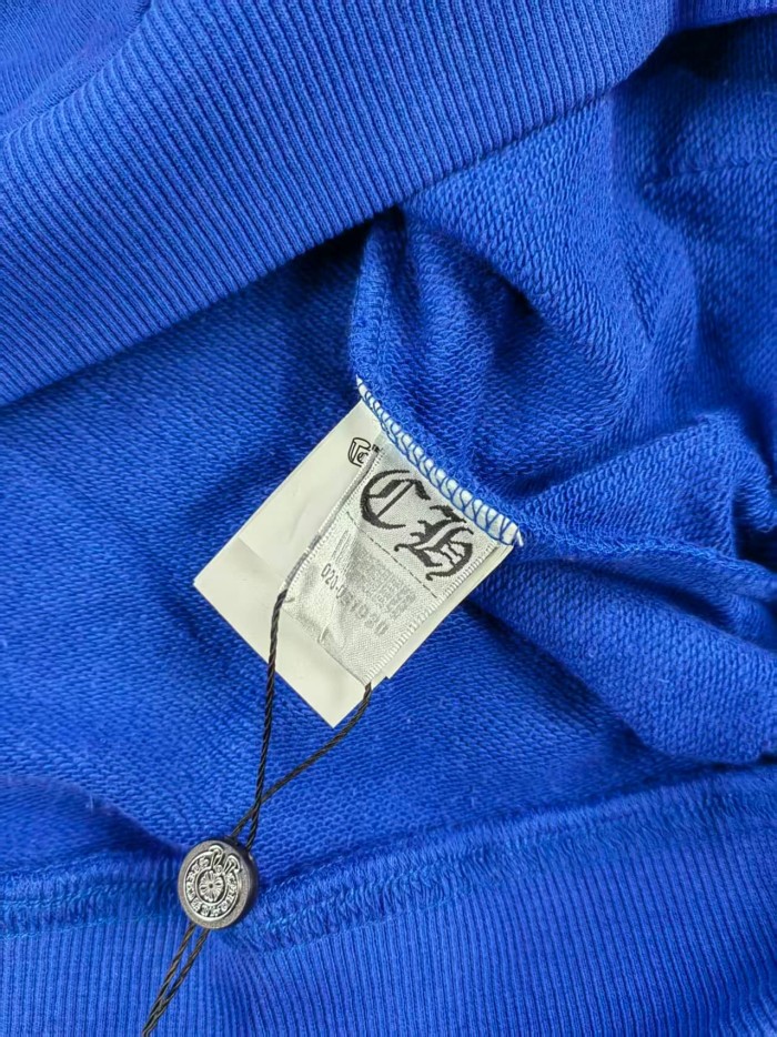 CH Mattyboy fire hoodie blue