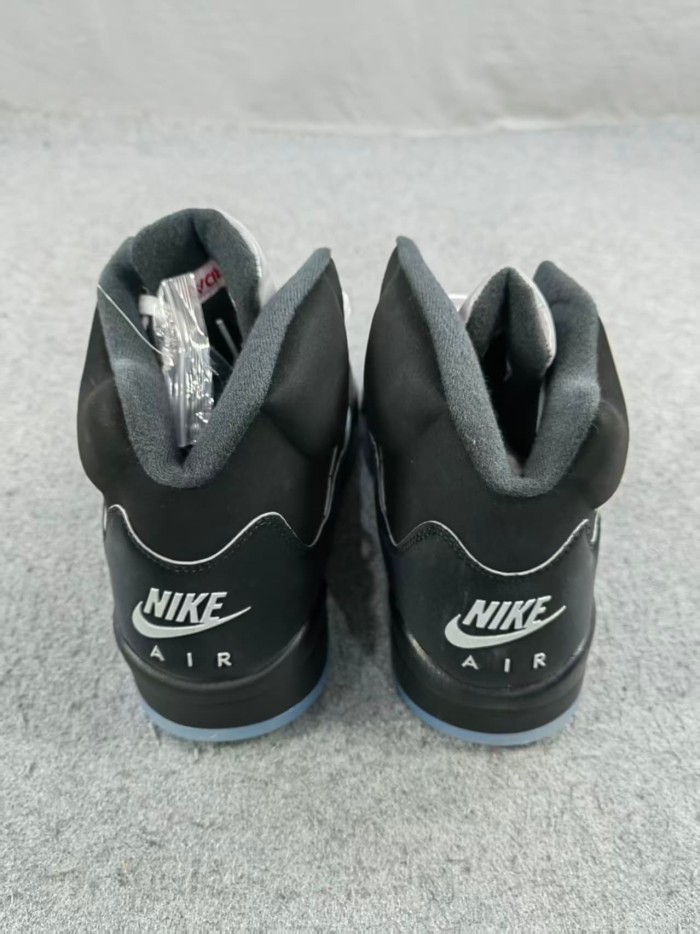 1:1 quality version @j5 Retro Black Metallic Basketball Shoes 29324369