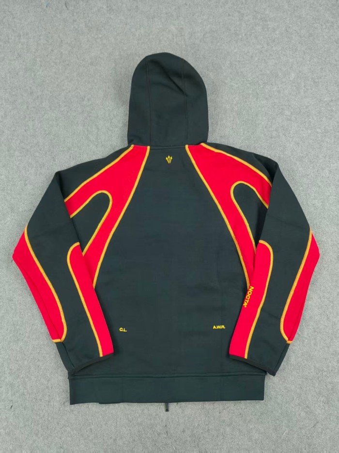 NOCTA Color Block Contrast Stitch Zip Hoodie & Pants Set 3 colors 29482114