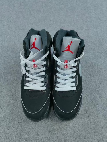 1:1 quality version @j5 Retro Black Metallic Basketball Shoes 29324369