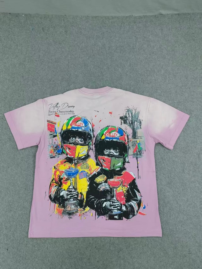 Racing Helmet Kid Print Washed Tee 2 colors 29047380