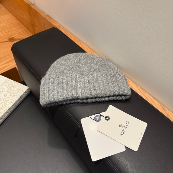 1:1 quality version Oval Badge Logo Cuffed Knit Beanie 5 colors 29569880