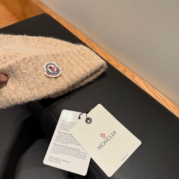 1:1 quality version Oval Badge Logo Cuffed Knit Beanie 5 colors 29569880