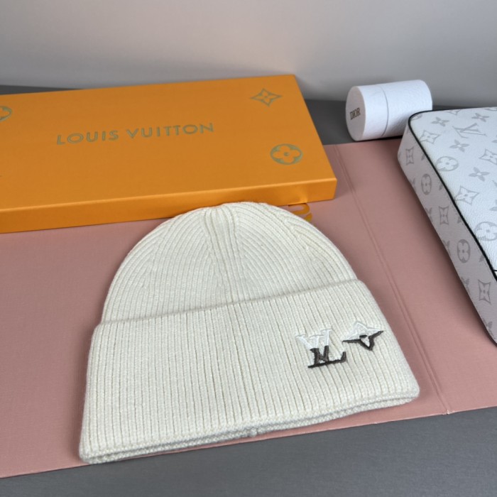1:1 quality version Letter Star Embroidery Rib Knit Woo Unisex Beanie 3 colors 29569842