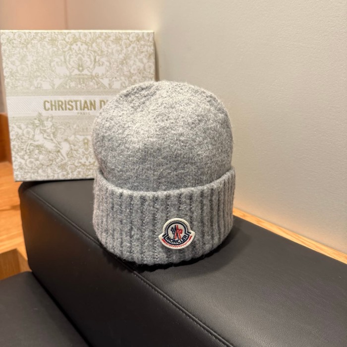 1:1 quality version Oval Badge Logo Cuffed Knit Beanie 5 colors 29569880