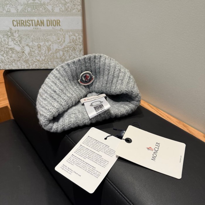 1:1 quality version Oval Badge Logo Cuffed Knit Beanie 5 colors 29569880