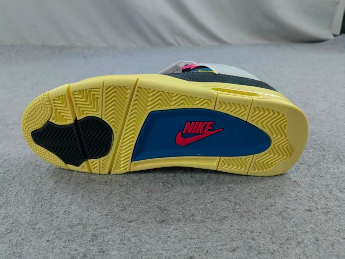 ［plus-size shoes]Air @j4 Retro Union Off Noir DC9533-001