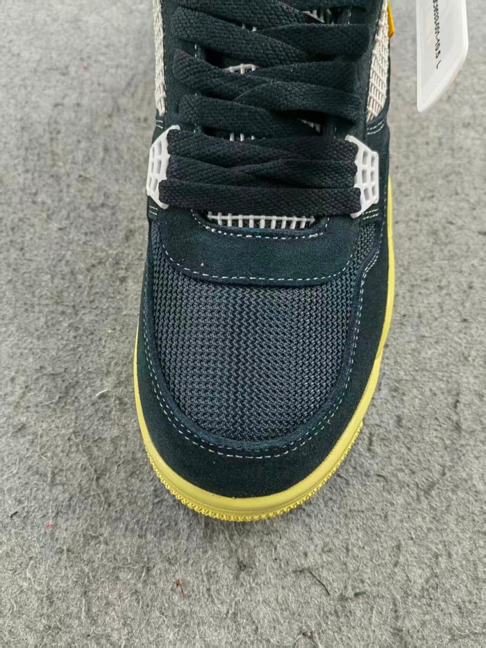 ［plus-size shoes]Air @j4 Retro Union Off Noir DC9533-001