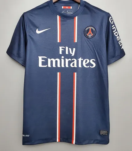 2012-2013 PSG Paris Home Retro Soccer Jersey