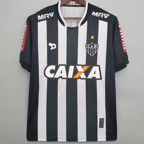 2016-2017 Atletico Mineiro Black Retro Soccer Jersey