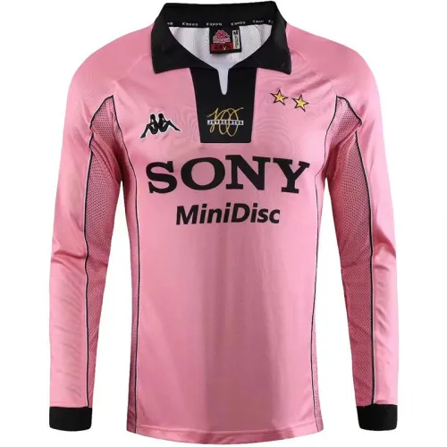 1997-1998 JUV Away Retro Long Sleeve Soccer Jersey