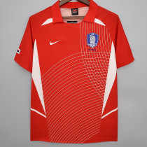 2002 Korea Home Retro Soccer Jersey