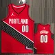 Trail Blazers ANTHONY #00 Trapeze Edition Top Quality Hot Pressing NBA Jersey