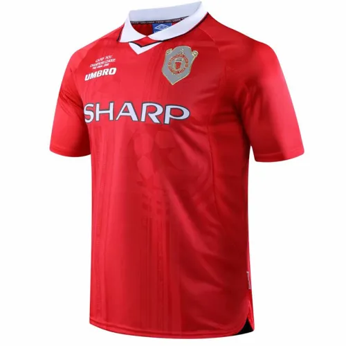 1999-2000 Man Utd Home Retro Soccer Jersey