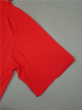 2007-2008 Man Utd home Red Retro soccer jersey (决赛字)