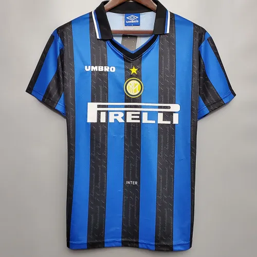1997-1998 INT Home Retro Soccer Jersey
