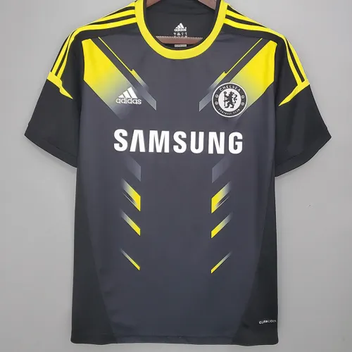 2012-2013 CHE Away Black Retro Soccer Jersey