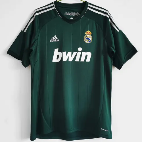 2012-2013 RMA Third Green Retro Soccer Jersey