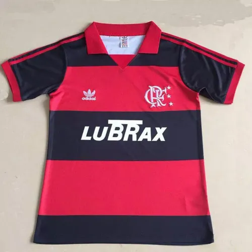 1988 Flamengo Home Retro Soccer Jersey