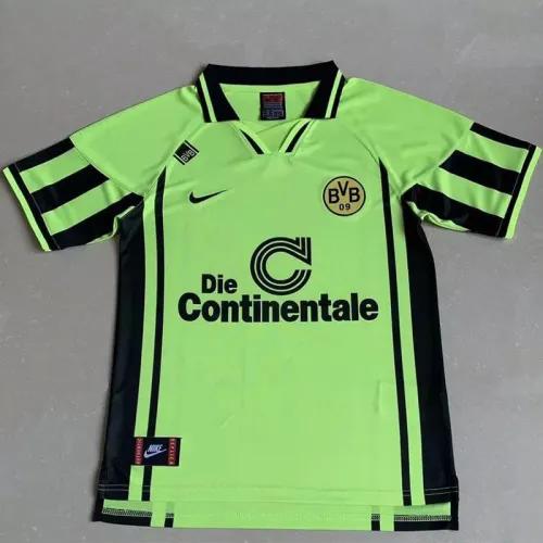 1996-1997 Dortmund Home Retro Soccer Jersey