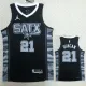 22-23 SA Spurs DUNCAN #21 Black Top Quality Hot Pressing NBA Jersey (Trapeze Edition)