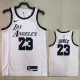 22-23 LAKERS JAMES #23 White City Edition Top Quality Hot Pressing NBA Jersey