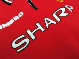 1998-1999 Man Utd Home Retro Soccer Jersey
