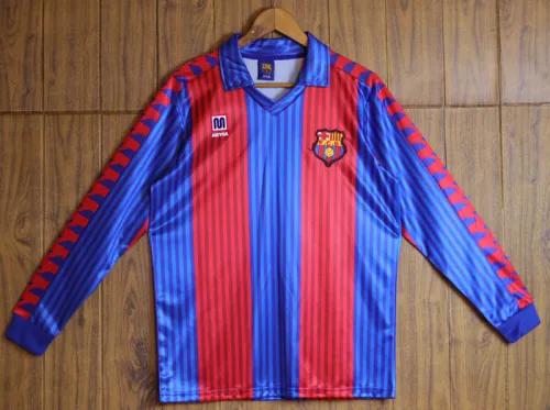 1990-1992 BAR Home Long Sleeve Retro Soccer Jersey