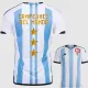 22-23 CAMPEONES DEL MUNDO 3 Stars Argentina Home Fans Soccer Jersey (三星)