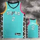 22-23 Sa Spurs LEONARD #2 Green City Edition Top Quality Hot Pressing NBA Jersey
