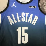 2023 ALL STAR JOKIC #15 Blue Top Quality Hot Pressing NBA Jersey (全明星)