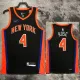 22-23 KNICKS ROSE #4 Black City Edition Top Quality Hot Pressing NBA Jersey