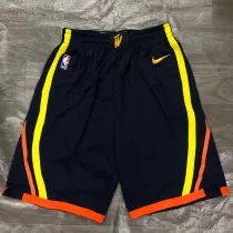 20-21 WARRIORS Black City Edition Top Quality NBA Pants