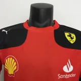 2023 F1 Formula One Ferrari #16 Red Racing Suit (圆领16号)