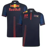 2023 F1 Red Bull #11 Royal Blue Polo Red Racing Suit(有领11号)