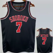2023 SHOHOKU MIYAGI #7 Black Top Quality Hot Pressing NBA Jersey