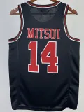 2023 SHOHOKU MITSUI #14 Black Top Quality Hot Pressing NBA Jersey (带标）