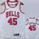 22-23 BULLS JORDAN #45 White Top Quality Hot Pressing NBA Jersey
